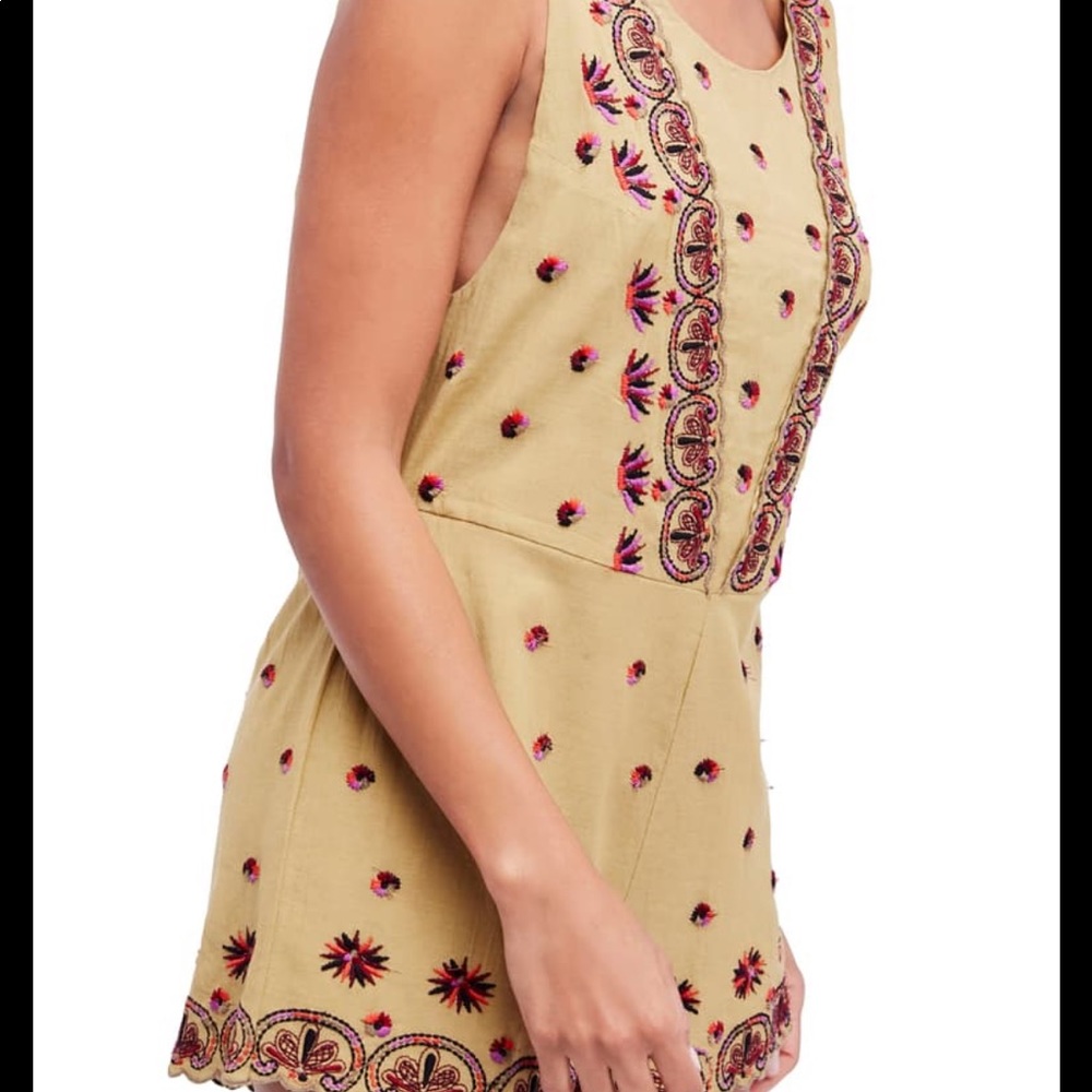 Free People Margarita Sleeveless Romper